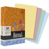 Resma de Papel Color Pastel Boreal A4 x 500 Hs.